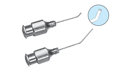 Gills-Welsh Cannula, 25-Gauge, Angled, 5.0 Mm Angle